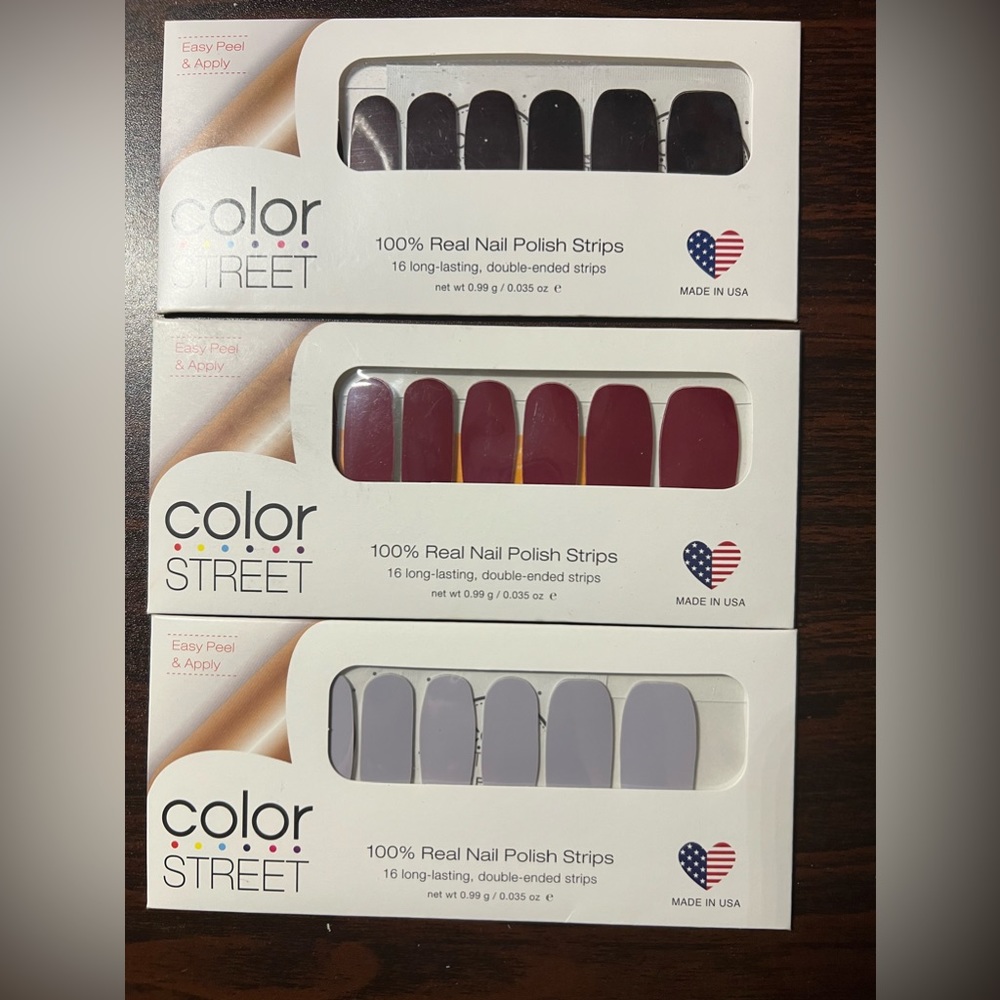 Color Street Solid Color Nail Strips